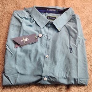 William Murry NWT LT PERFORMANCE LS CASUEL LOGO SHIRT L